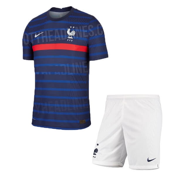 Camiseta Francia Primera equipo Niños 2020 Azul